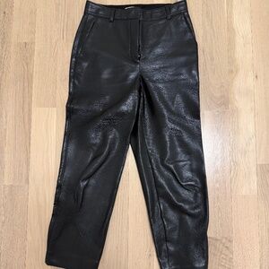 Aritzia Babaton Command Leather Pants - Size 4